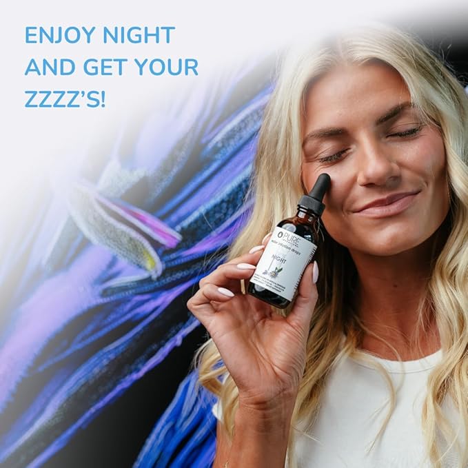 Pure Inventions Night - Pear Flavored Water Infusion Drops - No Sugar Calories or Artificial Sweeteners - 60 Servings - 2oz
