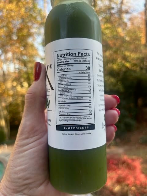 Dtox Juice – Slim Shady Green Juice Box (12-Pack 12 oz bottles) | Cold-Pressed Celery Spinach &amp Ginger | No Added Sugar 30 Calories Per Serving