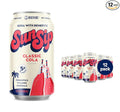 SunSip Prebiotic Soda by Health-Ade Better-for-You Soda Swap Beverage with Vitamins &amp Minerals Naturally Sweetened with 6g of Sugar Classic Cola 11.5 oz (12 Pack)