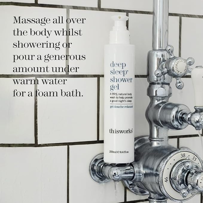 THISWORKS deep sleep shower gel: Calms the Mind and Protects the Skin 8.4 fl oz (250ml)