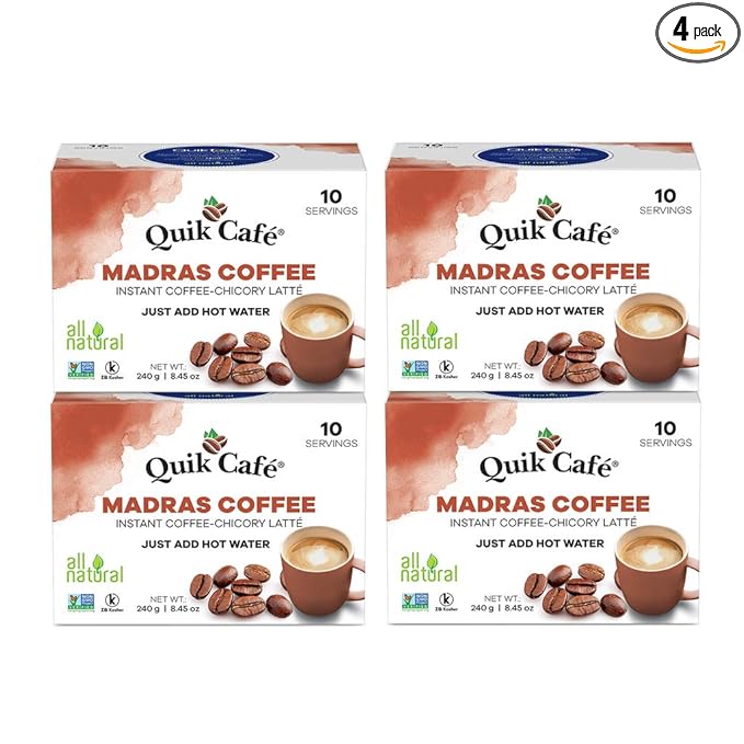 QuikCafe Madras Coffee10 countPack of 4