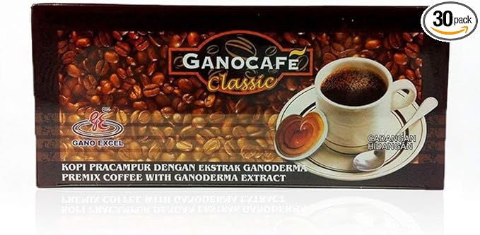 1 Box GanoCafe Excel Classic Coffee ( 30 Sachets )