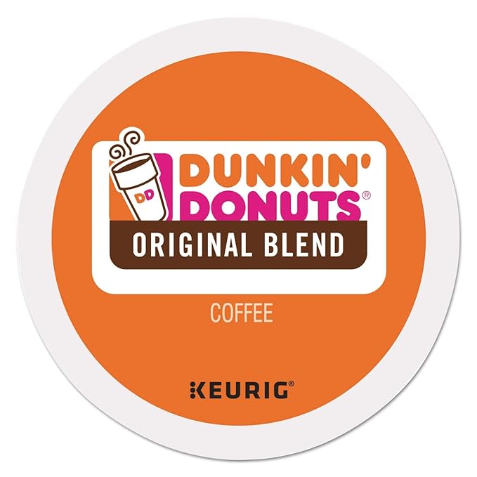 Dunkin' Original Blend Genuine Medium Roast Coffee K-Cup Pods! - Featuring a Rich Smooth Taste unmatched by others Smooth and flavorful! - Original Blend delivers our signature taste in every cup!