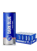 Dark Blue Energy Drink 8.4 Fl Oz Original Flavor 37 mg Caffeine with B Vitamins Pack of 24 Cans