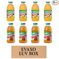 LUV BOX- variety Everfresh Juice 16 oz. pack of 8 Everfresh Mango Carrot Everfresh 100% Apple Juice. by evaxo