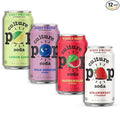 Culture Pop Soda Sparkling Probiotic Drink Vegan Soda for Gut Health Non-GMO GF No Added Sugar Jazzy and Juicy Variety Pack (Pack of 12)