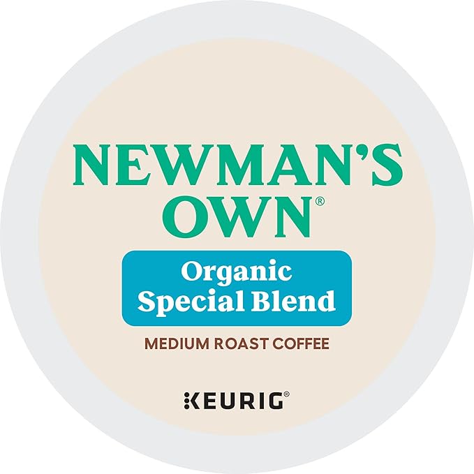 Newman's Own Organics Special Blend Single-Serve Keurig K-Cup Pods Medium Roast Coffee Pods 48 Count