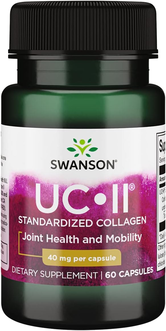 Swanson Uc-Ii Standardized Collagen 10 Milligrams 60 Capsules
