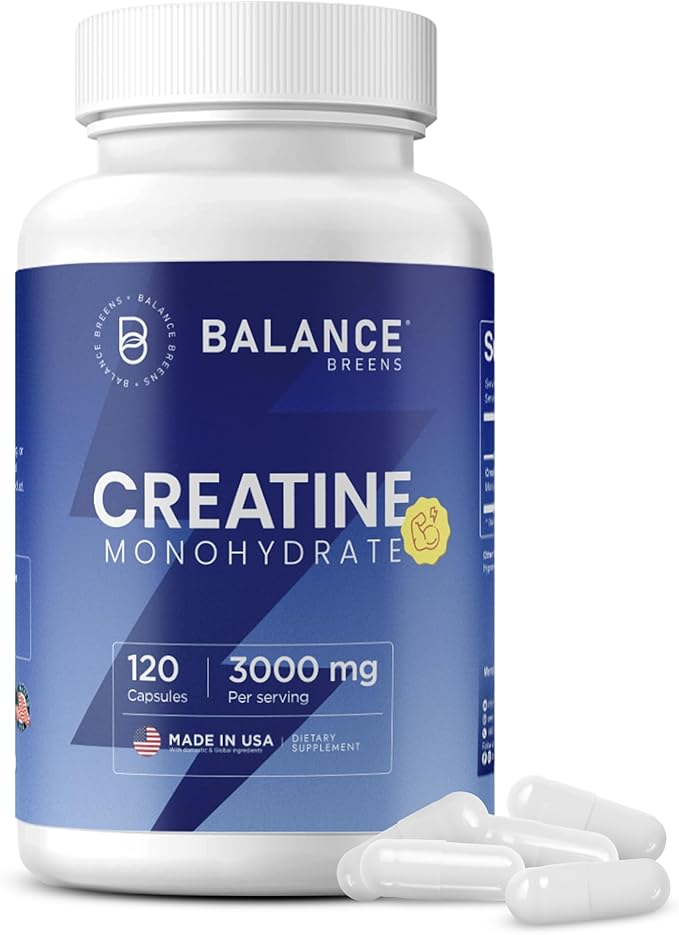 Balancebreens Melatonin + Creatine Sleep &amp Performance Support Bundle