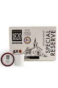 Café 1820 Special Reserve Ground Coffee Cups Premium Costa Rican Blend 100% Arabica Medium/Dark Roast Compatible with Keurig Machines 48 Pods