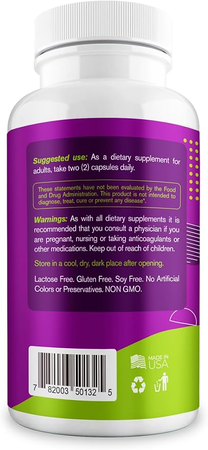 Hydrolyzed Collagen Peptides (60 Count) 1000mg Per Serving Beauty Joint and Anti Aging Support for Hair Skin Nails Bones and Joints Collagen for Women and Men (30-Day Supply) (1)