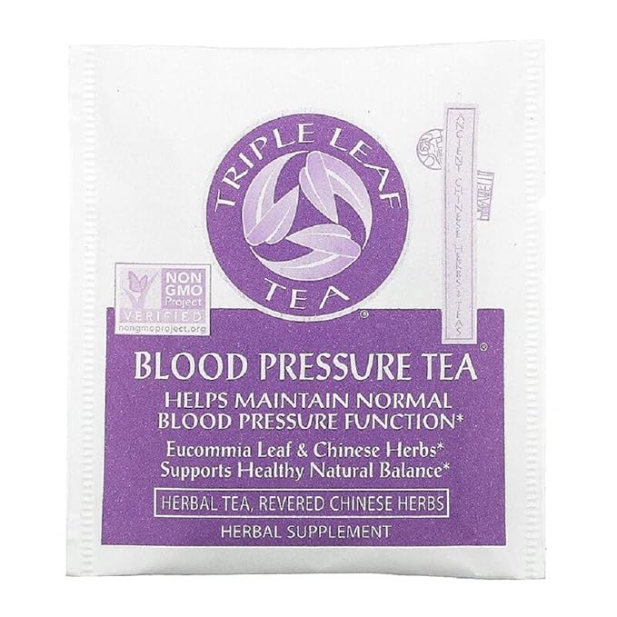 Triple Leaf Tea Blood Pressure Tea ( 6x20 BAG) ( Value Bulk Multi-pack)