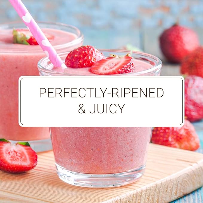 Monin - Strawberry Purée Juicy and Sweet Great for Sodas and Teas Gluten-Free Vegan Non-GMO (1 Liter)