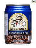 Mr. Brown Iced Coffee Blue Mountain Style 8.12-Ounce (Pack of 24)