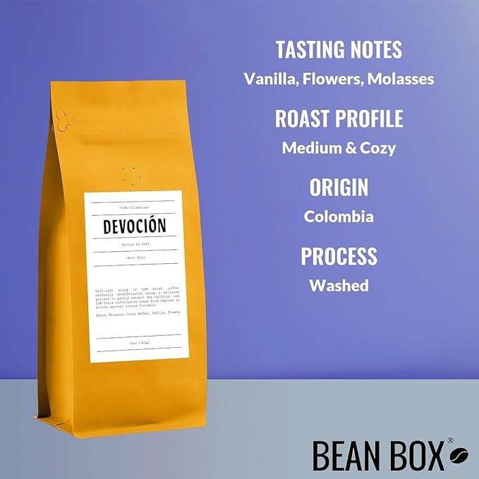 Miti Miti - Half Caff - Roasted by Devocion - Freshly Ground Coffee - 5 Pound Bag