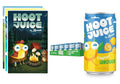Hoot Juice Original Lemonade 24 Pack + Hoot Juice 3 Pack of Prints