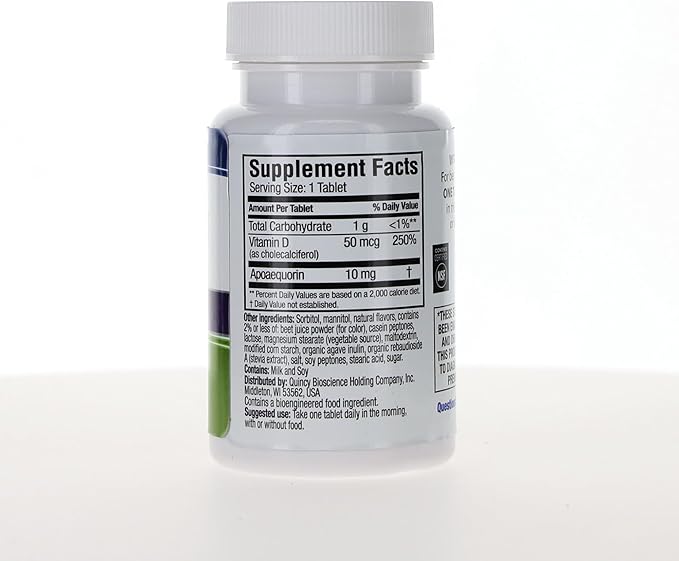 Prevagen Regular Strength Mixed Berry Chewables - 30 Tablets (1 Month Supply) | Formulated for Your Brain | 10mg of Apoaequorin Plus Vitamin D3 with 7-Day Pill Minder