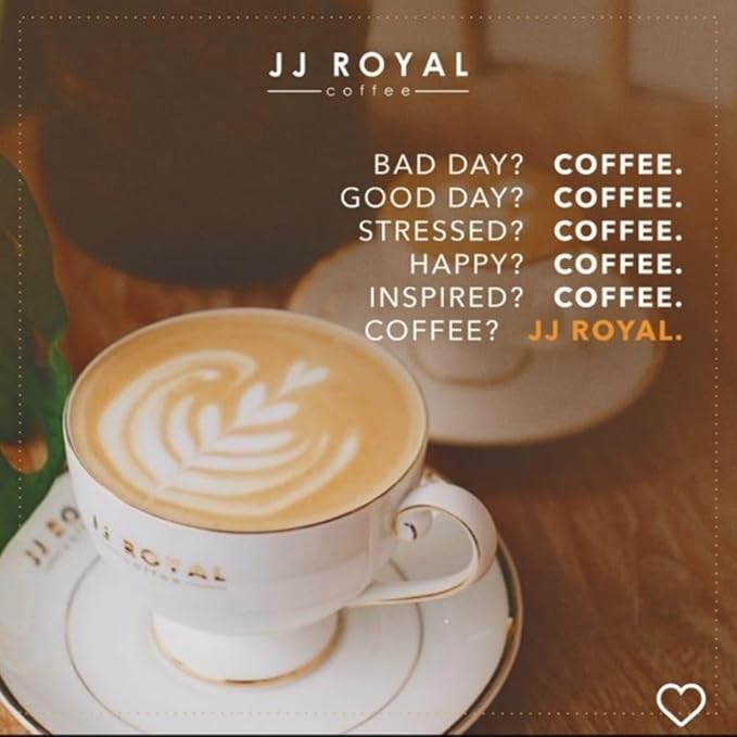 JJ Royal Coffee Aceh Gayo Arabica 200g Ground Coffee (Pack of 2)