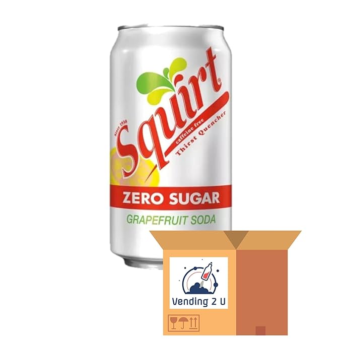 Squirt Zero Sugar Grapefruit Soda 12oz Cans 18 Units