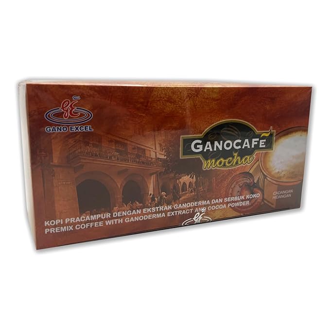 HAGEN Generic Gano Excel Gano Cafe Mocha Instant Coffee 15 sachets x 28g (3 Boxes)