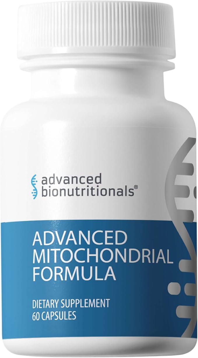 Advanced Bionutritionals – Advanced Mitochondrial Formula Support Supplement Healthy Aging Repair Energy Optimizer with CoQ10 PQQ Alpha Lipoic Acid Gluten Free Vegan Non GMO (60 Tablets)