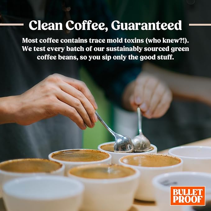 Bulletproof Original Medium-Roast Single-Serve Coffee Pods 24 Count 100% Arabica Beans Clean Coffee Tested for Toxins Packaging May Vary (Pack of 2)