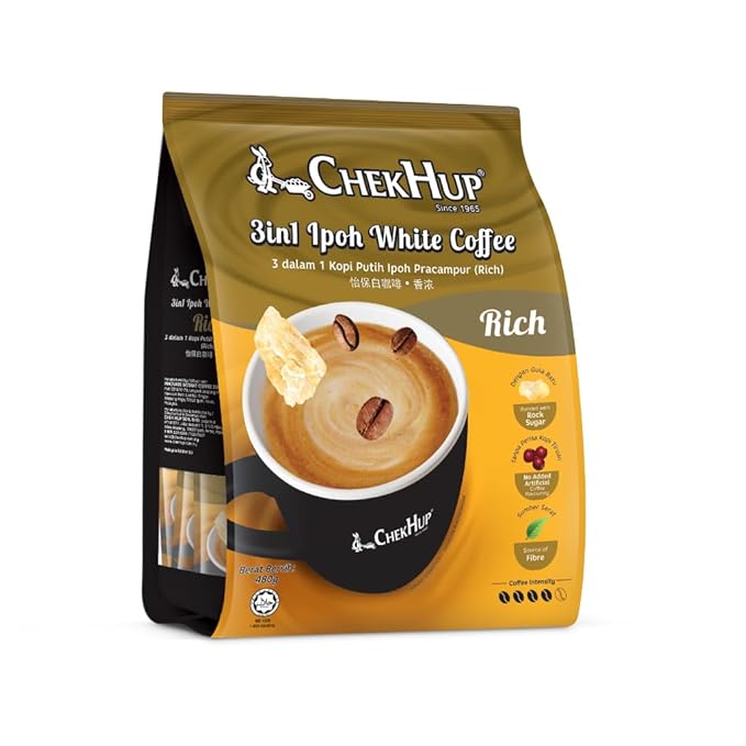 1 Pack ChekHup 3 In 1 Ipoh White Coffee KING By Chek Hup