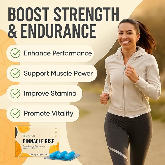 Sports Nutrition Supplement | Daily Energy &amp Wellness Support for Active Lifestyles | Botanical Formula | Convenient Travel Pack | 10 Count