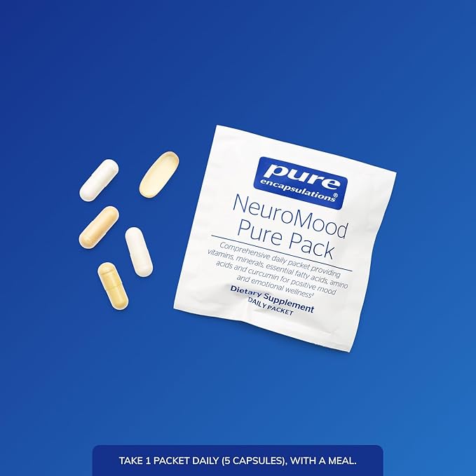 Pure Encapsulations - NeuroMood Pure Pack - Comprehensive Dietary Supplement for Healthy Neurotransmitter Function* - 30 Packets