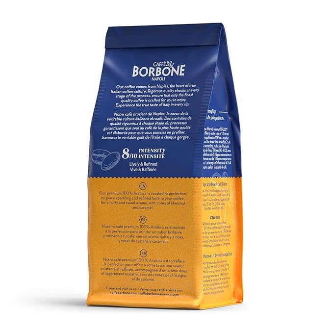 Caffè Borbone Breakfast Blend Medium Roast Ground Coffee 10 oz bag (3 Pack)