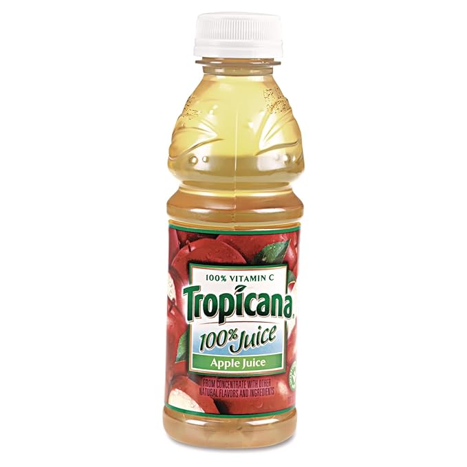 Tropicana 100% Juice Apple 10 Fl Oz