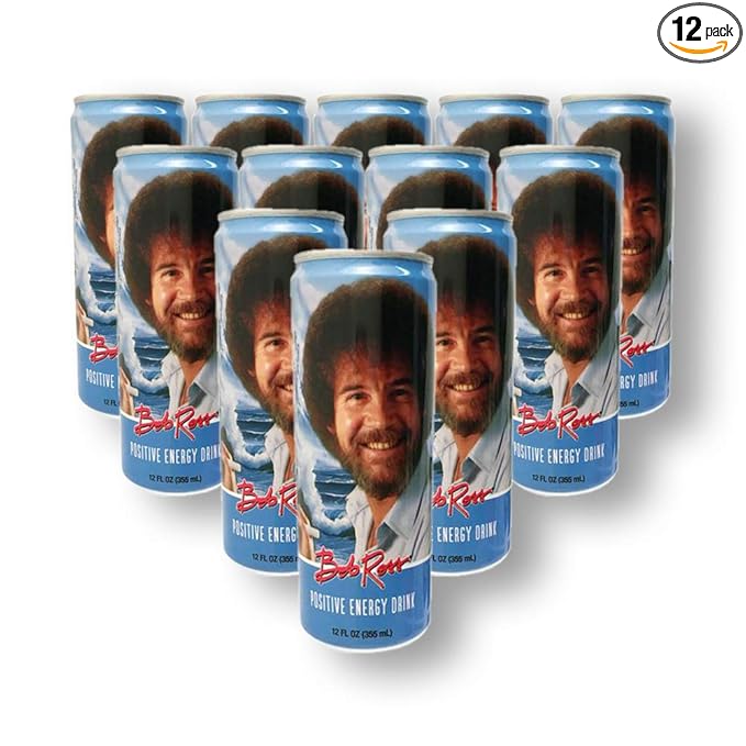 Bob Ross Positive Energy Drink 12PK…