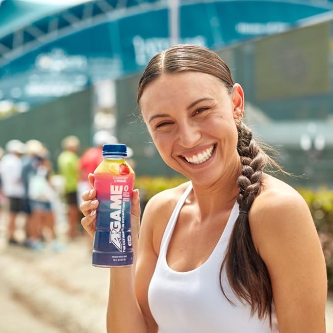 A-GAME Zero Sugar Sports Drink Concord Grape Zero Sugar FreNatural Flavors Gluten Free &amp Keto Friendly 16.9 Fl Oz (Pack of 12)