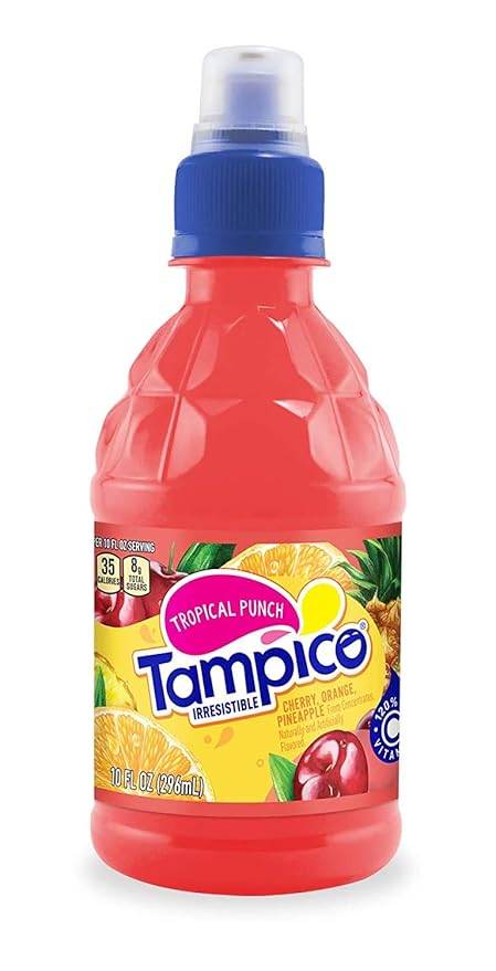 Tampico Tropical Punch 10 OZ Naturally Flavored (Pack-24)