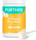 Further Food Vanilla Collagen Peptides Powder with Tremella Mushroom – 100% Grass-Fed Hydrolyzed Type 1 &amp 3 20g of Collagen per Serving Supports Skin Hair Nails &amp Joints 10.37 Oz