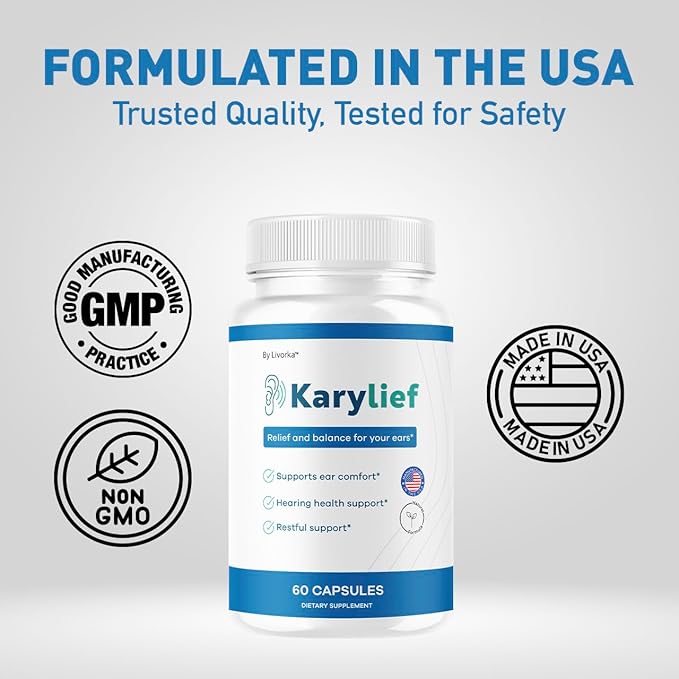 Karylief Capsules - Official Karylief Advanced Premium Pills Supplement Support - Maximum Strength Natural Formula Vitamins for Overall Health &amp Wellness Reviews 60 Capsules for 1 Month