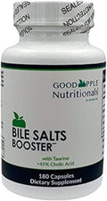 Bile Salts Booster | Supports Gallbladder/No Gallbladder | Ox Bile &amp Taurine Gallbladder Supplement | Gas &amp Bloating | Digestive Aid Especially fats | 180 Capsules - 110 mg