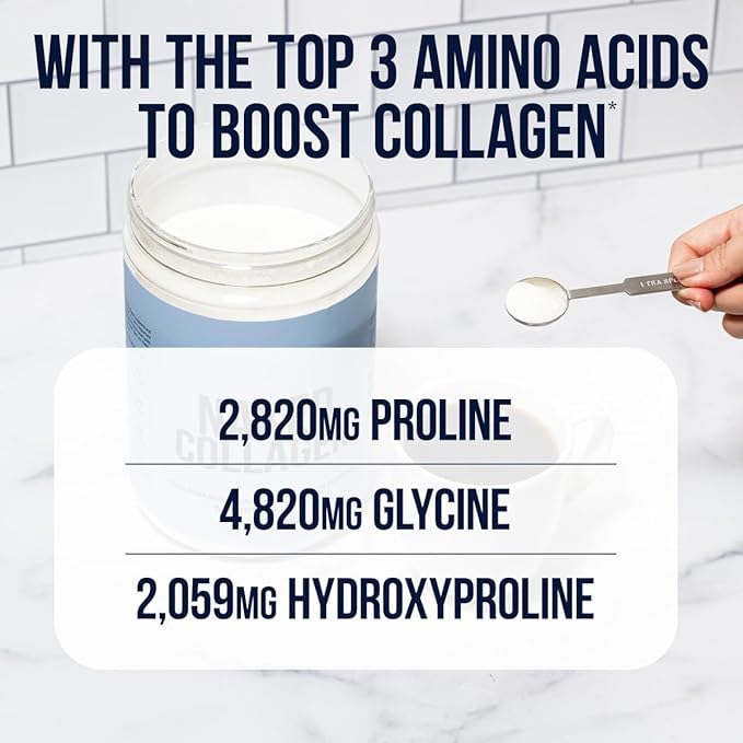 NAKED Chocolate Collagen Advanced - Peptides Protein Powder Hyaluronic Acid Vitamin C Pasture-Raised Grass-Fed Hydrolyzed Collagen Supplement Paleo Friendly Non-GMO Keto Gluten Free 1.3LB