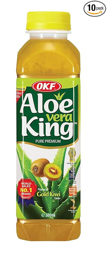 OKF Gold Kiwi Aloe Vera King Drink (Gold Kiwi 10)