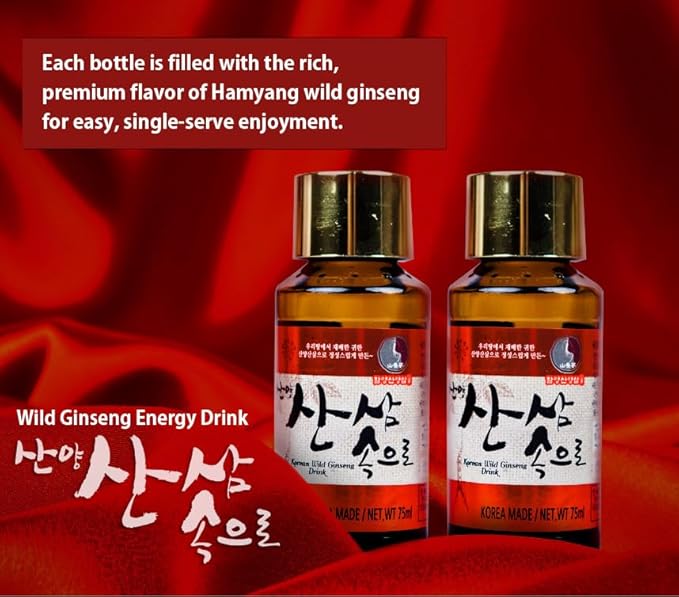 Wild Ginseng Energy Drink - Healthy Drink