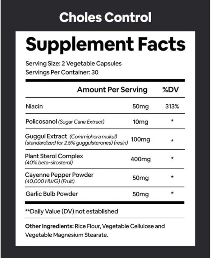 Cholesterol Support by Black Girl Vitamins
