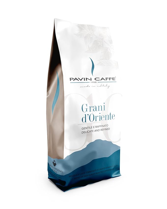 Italian Espresso Coffee Beans – Dark Roast Grani d'Oriente Pavin Caffè 1kg