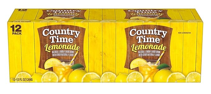 Country Time Lemonade 12 oz Can (Pack of 24)