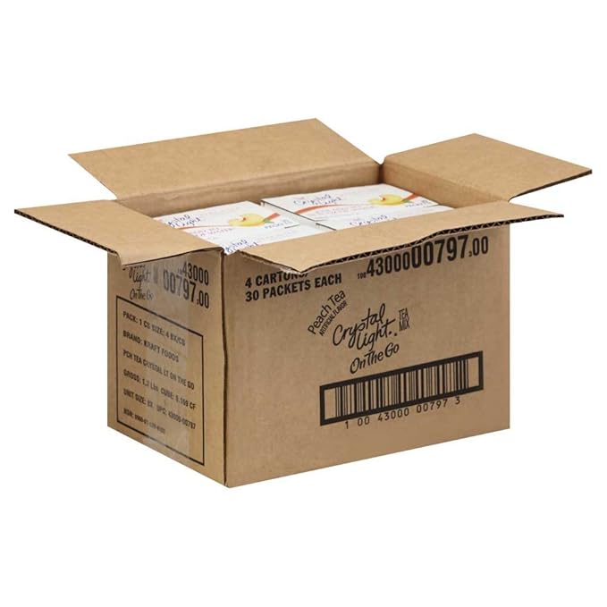 Marjack On-The-Go Mix Sticks .09oz 30/BX Peach Tea