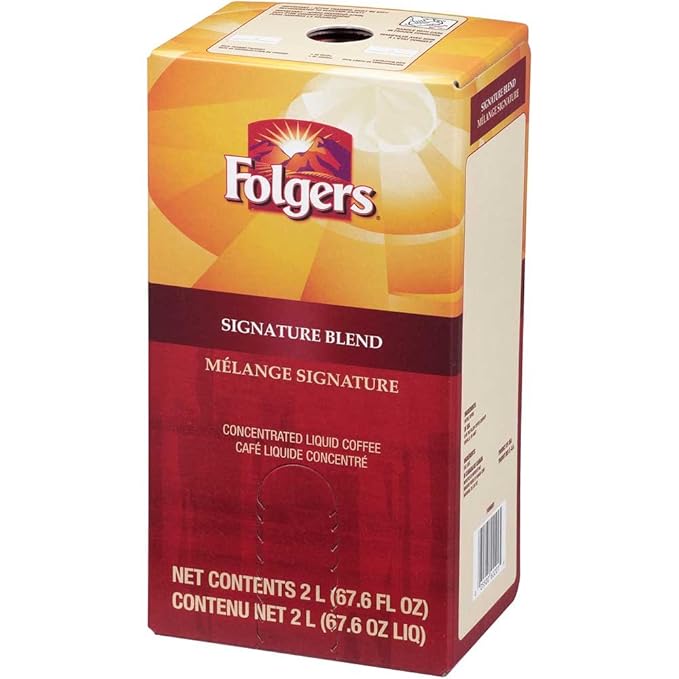 Folgers Liquid Coffee - Signature Blend 2 boxes/2 L - Replaces Douwe Egberts Gourmet Blend