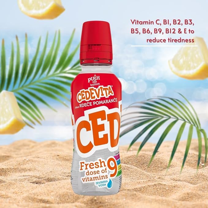 Fresh Vitamin Energy Drinks (Red Orange)