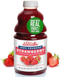Dr. Smoothie 100% Crushed Strawberry Smoothie Concentrate| Non-GMO Vegan No Fat Gluten-Free Rich in Vitamin C Real Strawberry Flavor Perfectly Sweet | 46 Fl Oz