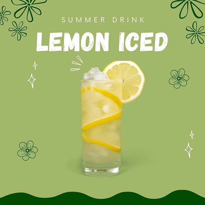 Yeshvi NATURAL Mojito Drink Powder &amp Tender Coconut Water Powder With Nimbu Pani Powder Combo Pack Instant Drink Powder Drink Fizzy Party Drink 300gm