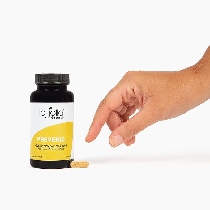Preverio™ - Premium Eriomin Lemon Flavonoids and Citrus Bioflavonoids Supplement (Once-Daily Capsules 30 Day Supply)
