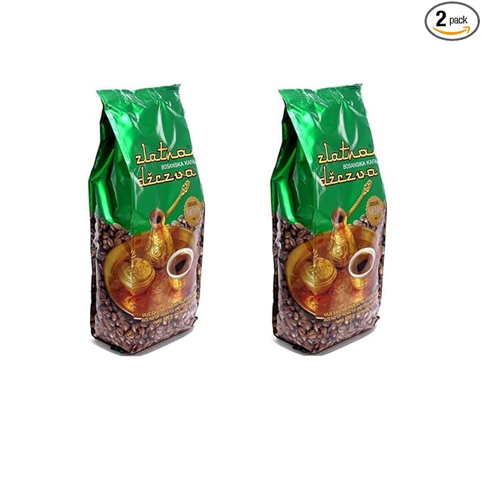 Vispak Zlatna Dzezya Ground Coffee (Pack of 2)